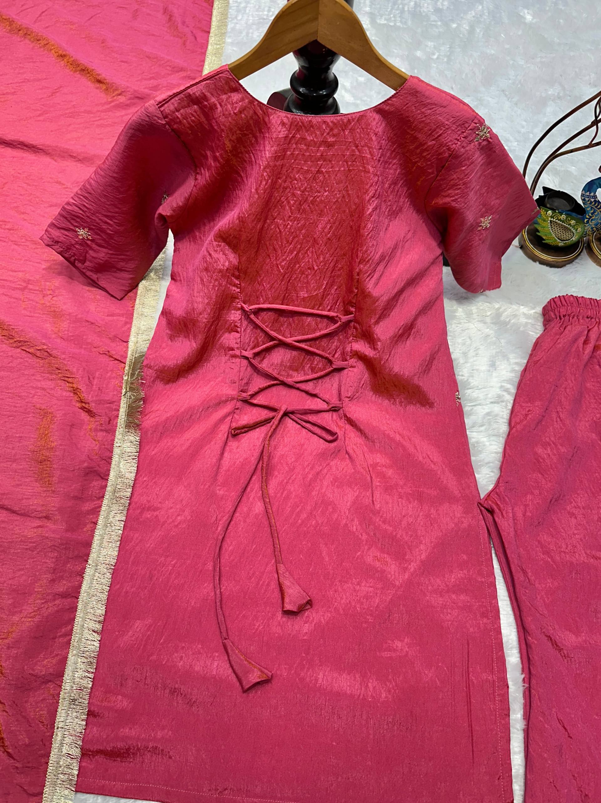 Urban Flamingo Pink Palazzo Set